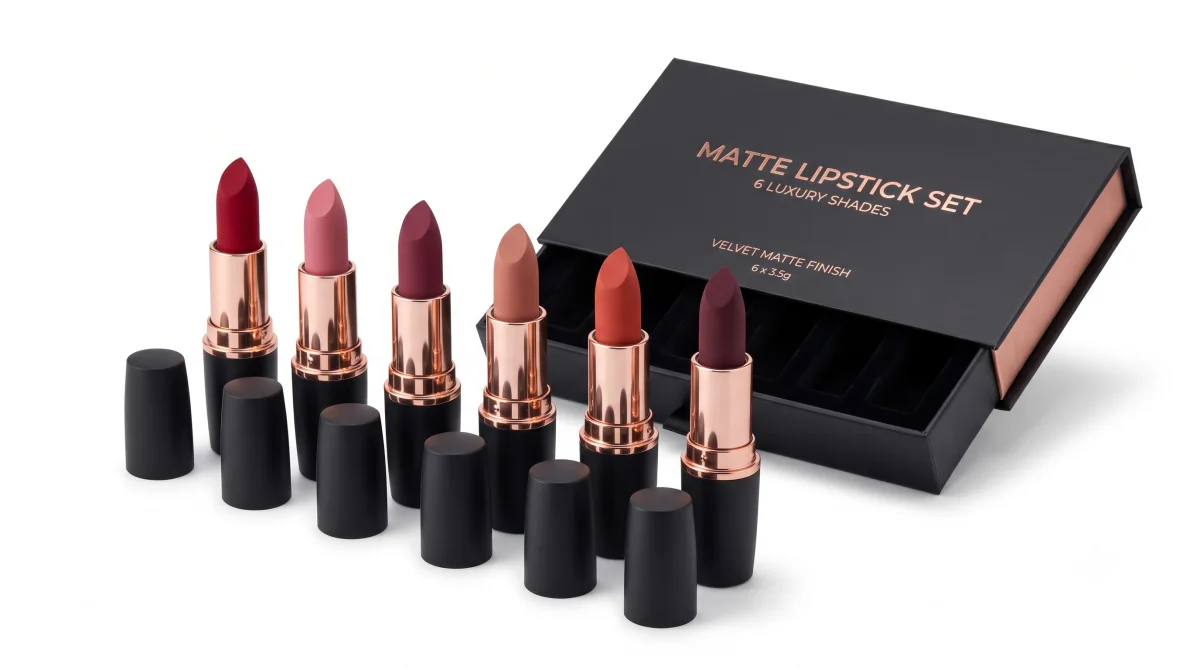 Matte Lipstick Set (6 Shades)