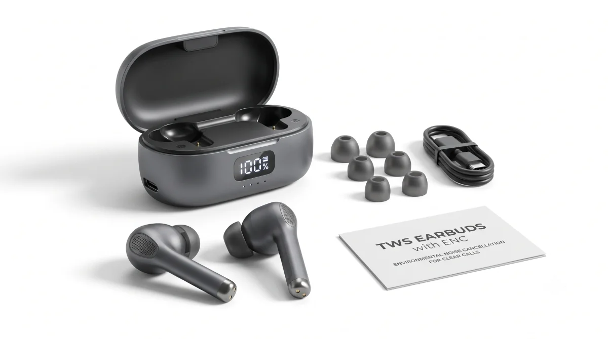 TWS Earbuds with ENC